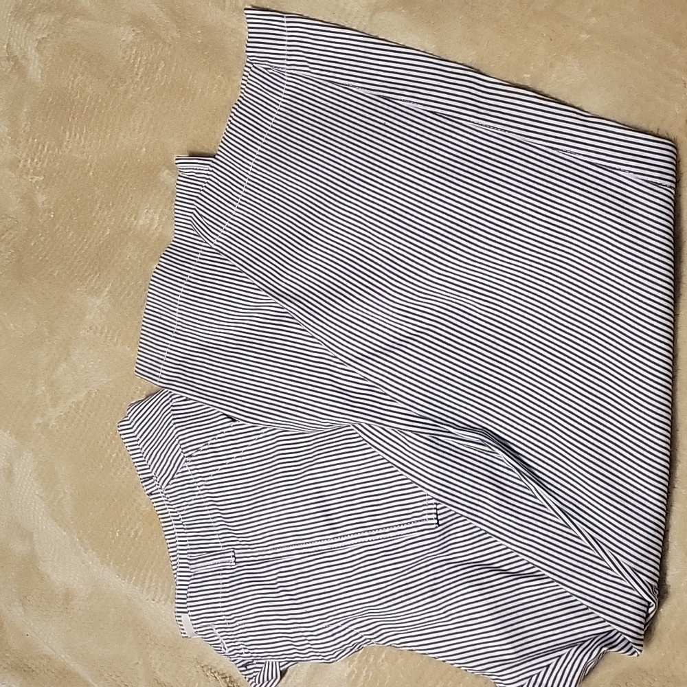 Gap blue and white striped pants - Picture 3 of 4